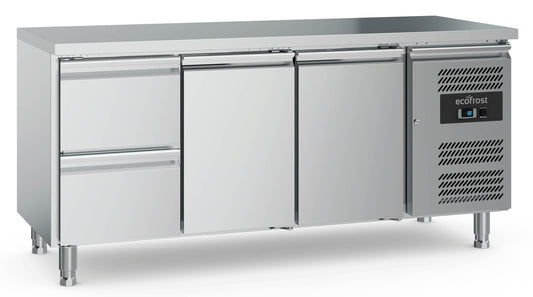700-refrigerated-counter-2-doors-and-2-drawers-with-adjustable-feet-sku-7950-5160