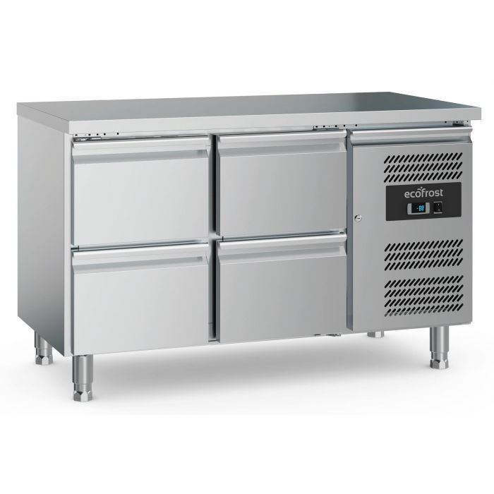 700 REFRIGERATED COUNTER 4 DRAWERS WITH ADJUSTABLE FEET - SKU 7950.5170