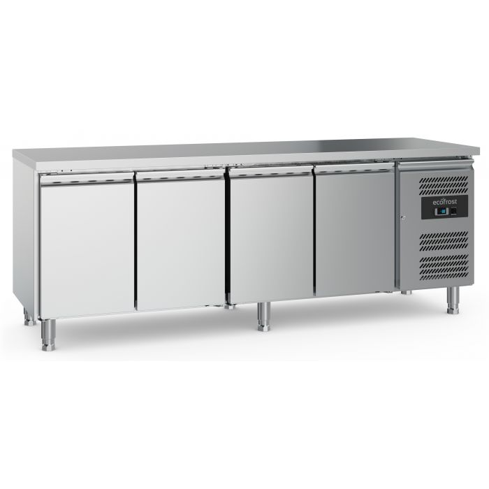 Combisteel - Ecofrost - 700 Refrigerated Counter 4 Doors with adjustable feet - SKU 7950.5045 All Stop Trading