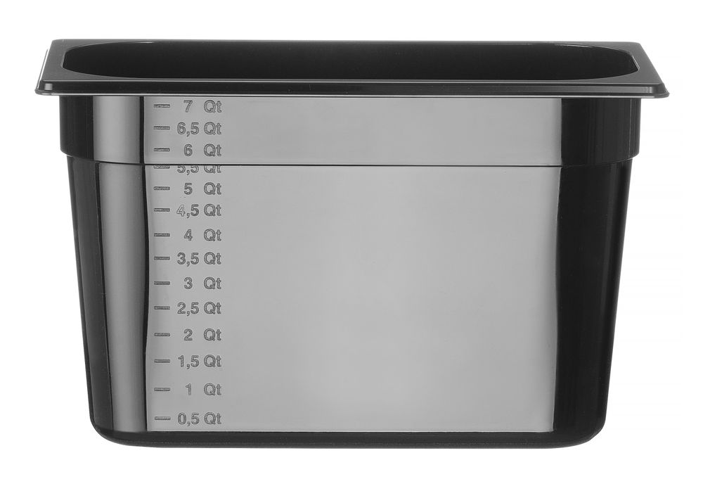 container_gn_1/3_black_polycarbonate_862506