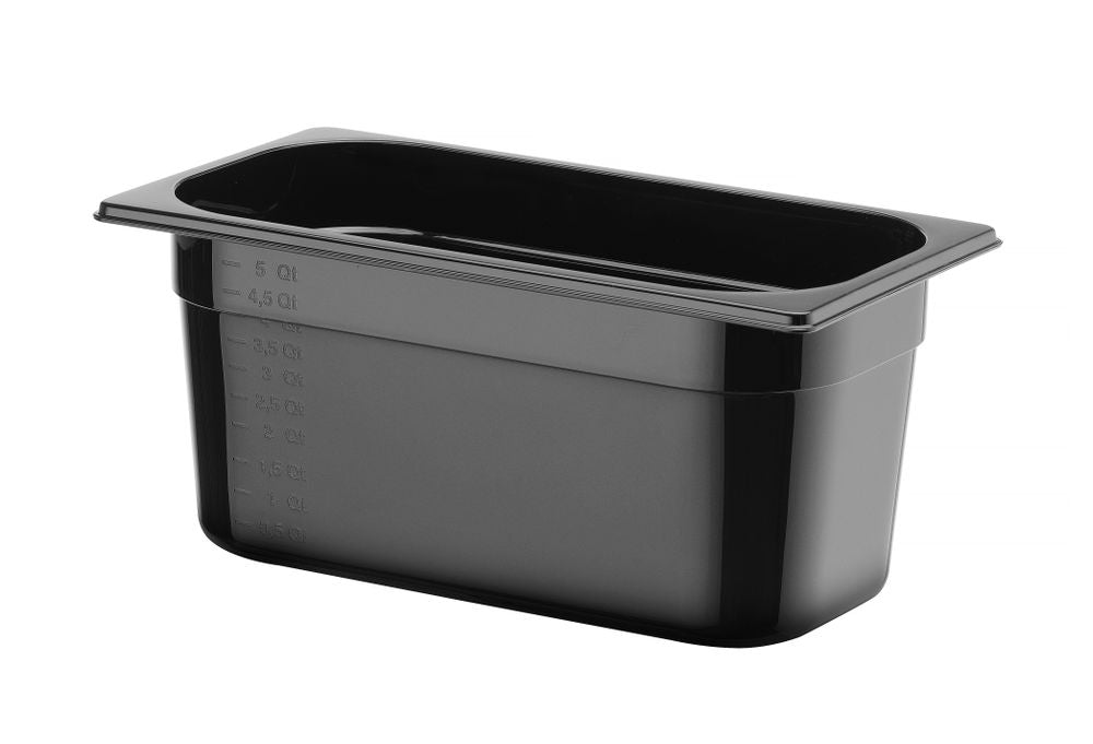 container_gn_1/3_black_polycarbonate_862513