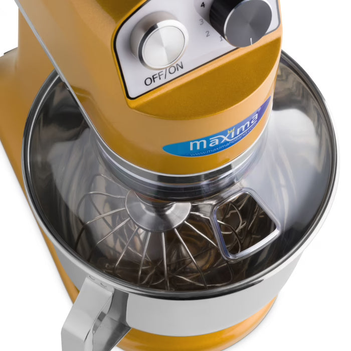 Maxima Stand Mixer - 7L - Up to 2kg Dough - Gold - SKU 09360765  All Stop Trading