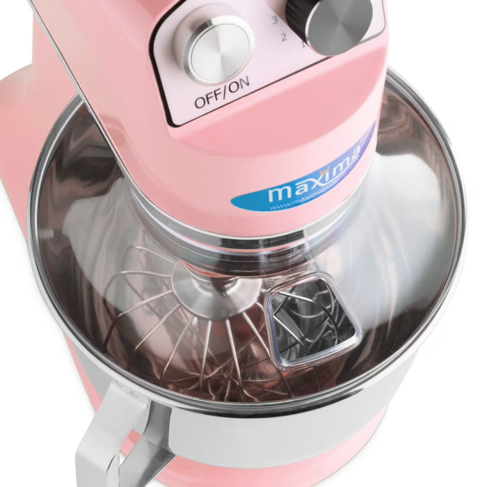 Maxima Stand Mixer - 7L - Up to 2kg Dough - Pink - SKU 09300151  All Stop Trading