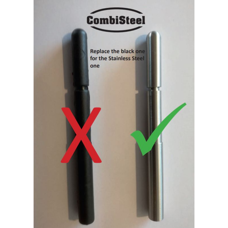 STAINLESS STEEL PRESSURE PEN COLDROOM LOCK  SKU 9286.0112 All Stop Trading