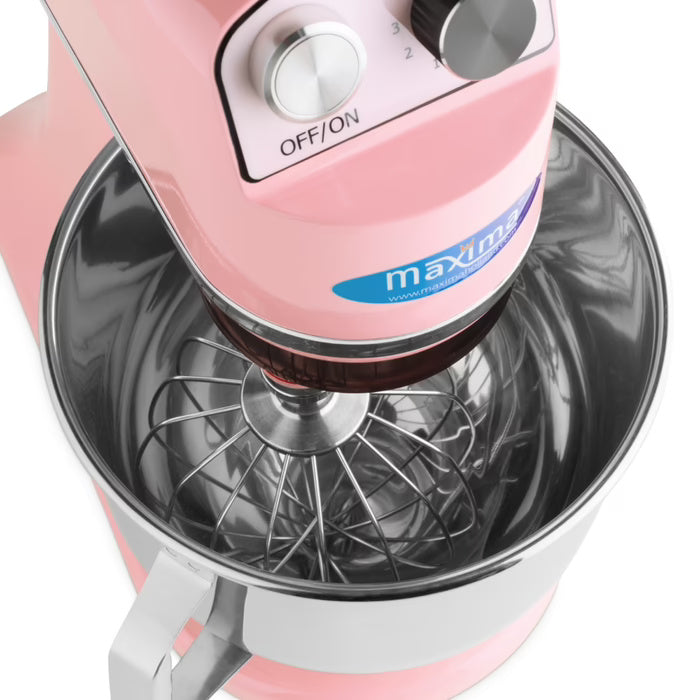 Maxima Stand Mixer - 7L - Up to 2kg Dough - Pink - SKU 09300151  All Stop Trading