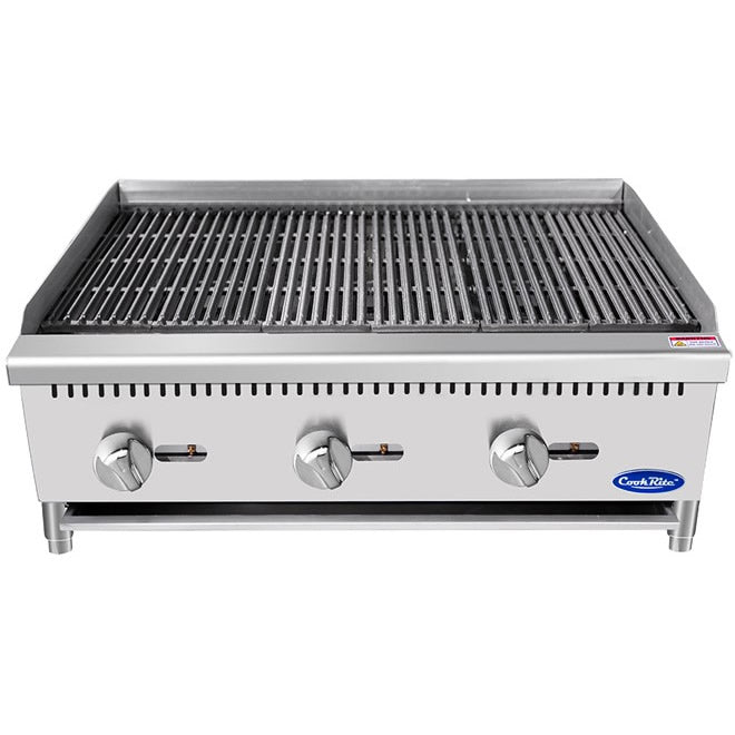 CookRite 3 Burner Chargrill | Lava Rock NAT 910mm wide