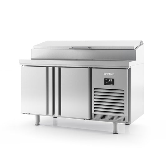 slimline-double-door-refrigerated-counter-with-raised-collar