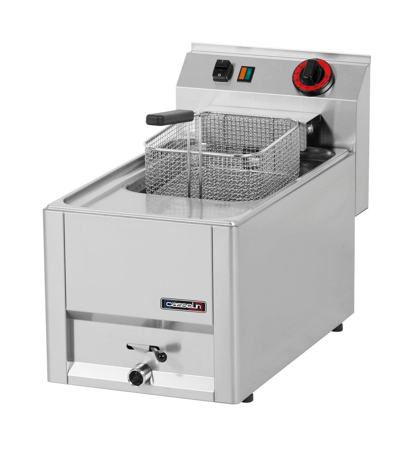 Electric deep fryer with drain tap 8 liters 33 - C6FEV833