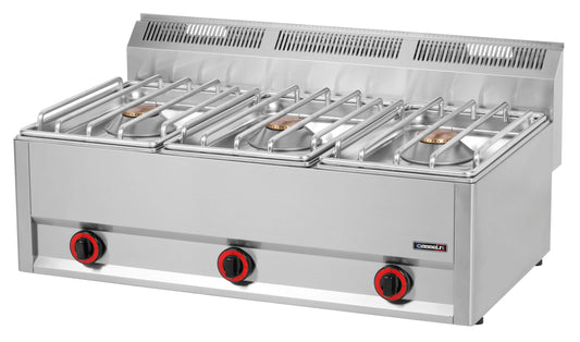 Gas table-top cooker 3 burners 99 - C6FOG399