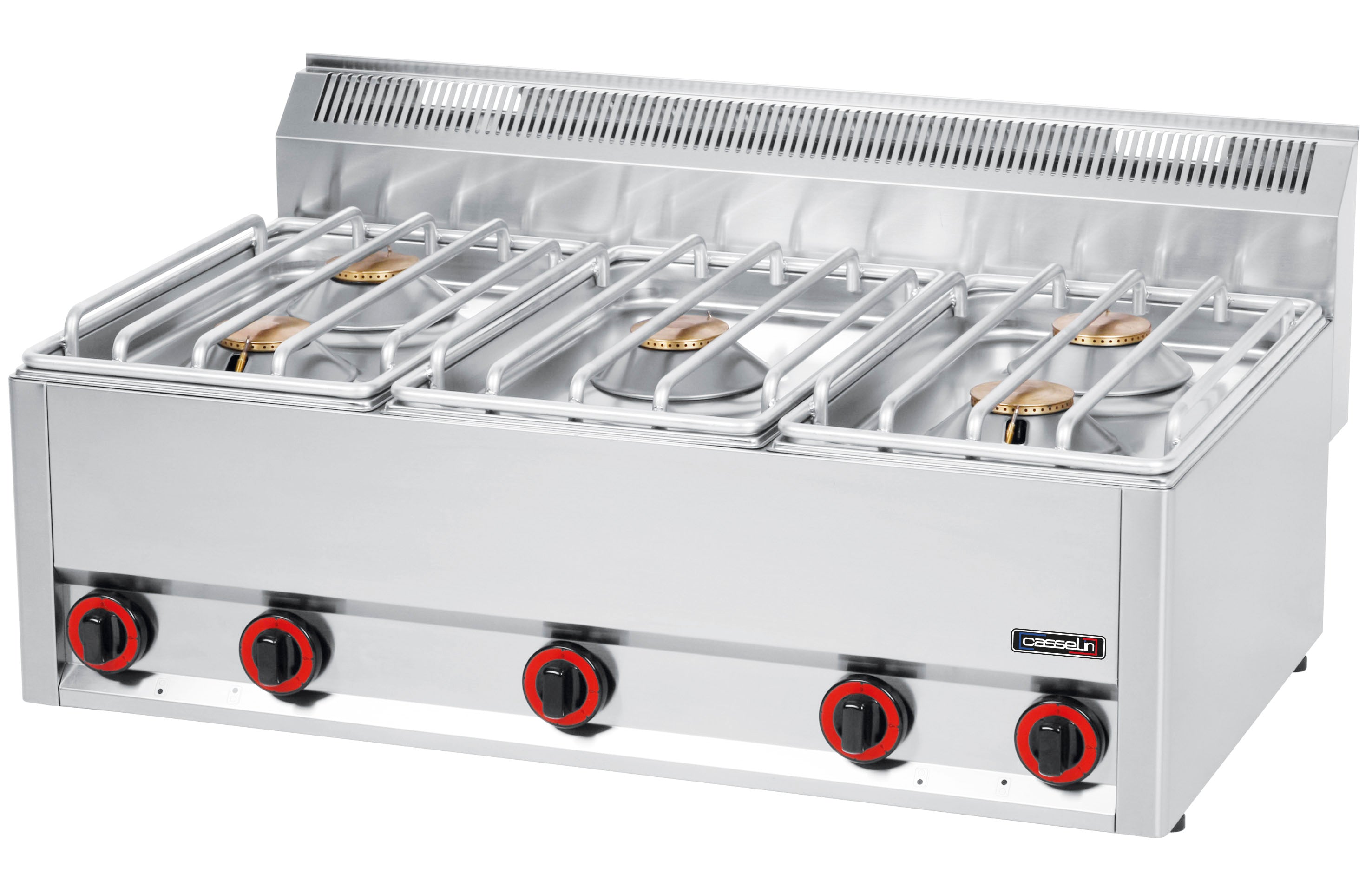 Gas table-top cooker 5 burners L 99 - C6FOG5FL99– All Stop Trading Limited