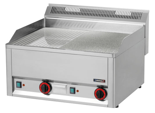 Griddle plate Grooved Textured Chrome 66 - C6PASCRT66