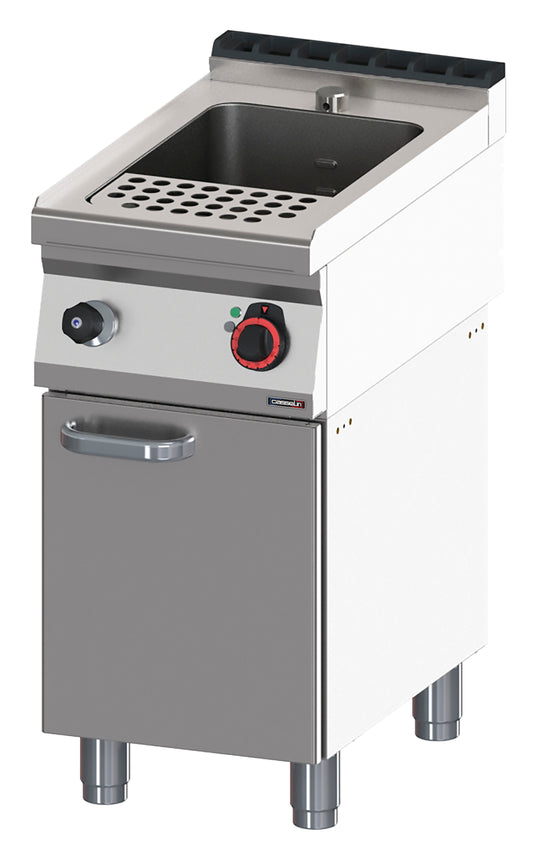 Pasta cooker 23 liters with open cabinet 40 - C7CAP2340S
