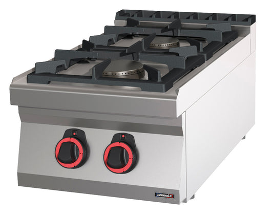 Gas table-top cooker 2 burners 40 - C7FOG2F40