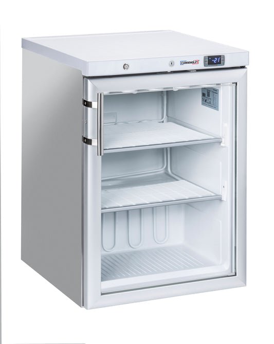 Upright glass door freezer 200 L - CANV200L