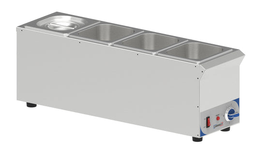 Bain-marie for sauce 4 x GN 1/6 - Compact - CBMS416V