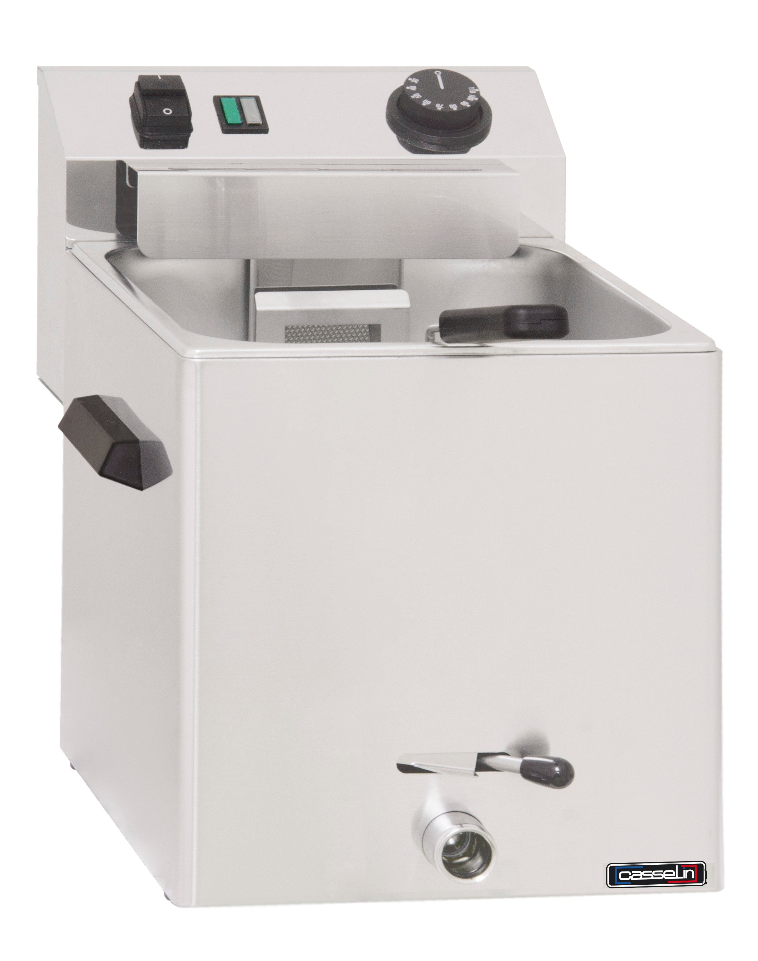Electric pasta cooker with drain tap 1 basket - CCAPV1G– All Stop ...