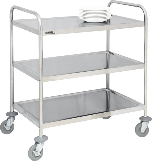 Stainless steel trolley 3 shelves - CCI3