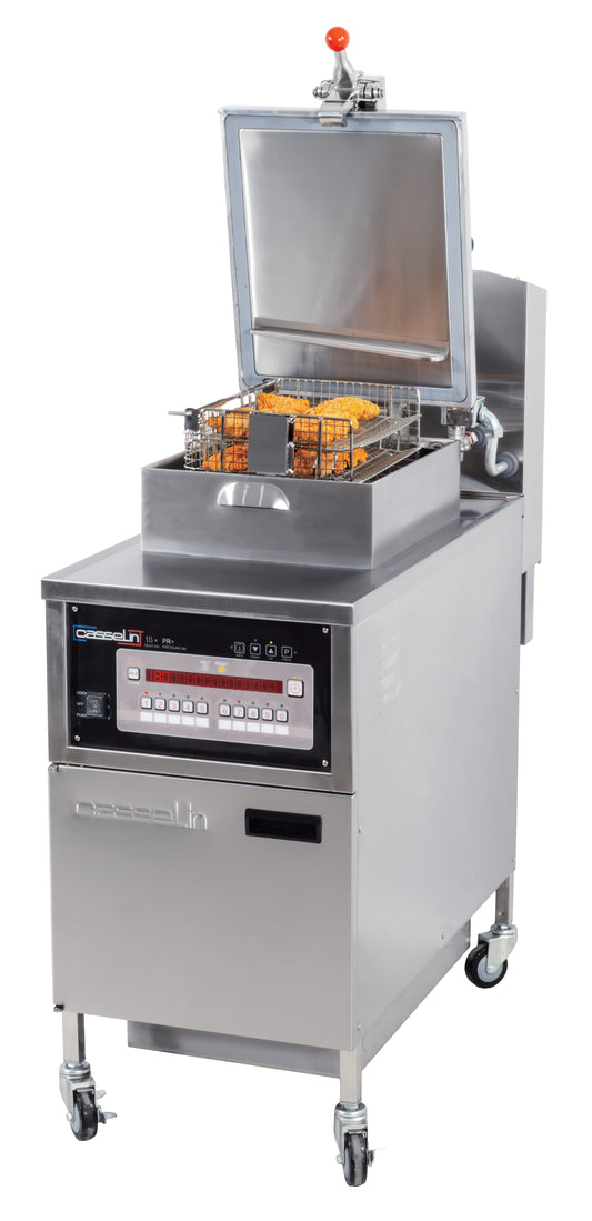 Electric pressure fryer with filtration 25 liters 14kW - CFEPF25