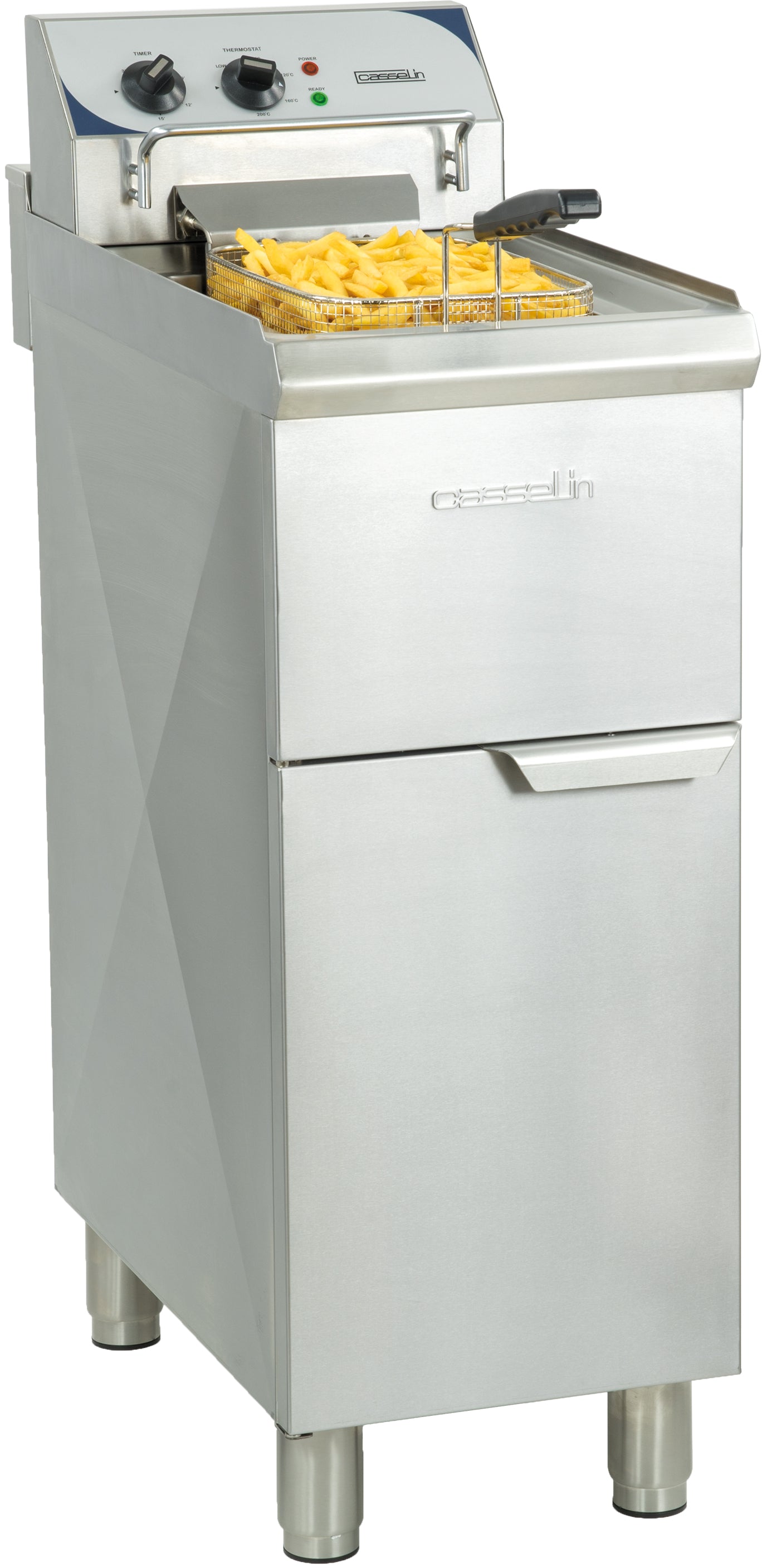 Electric freestanding fryer 10 liters high efficiency - CFP10TC