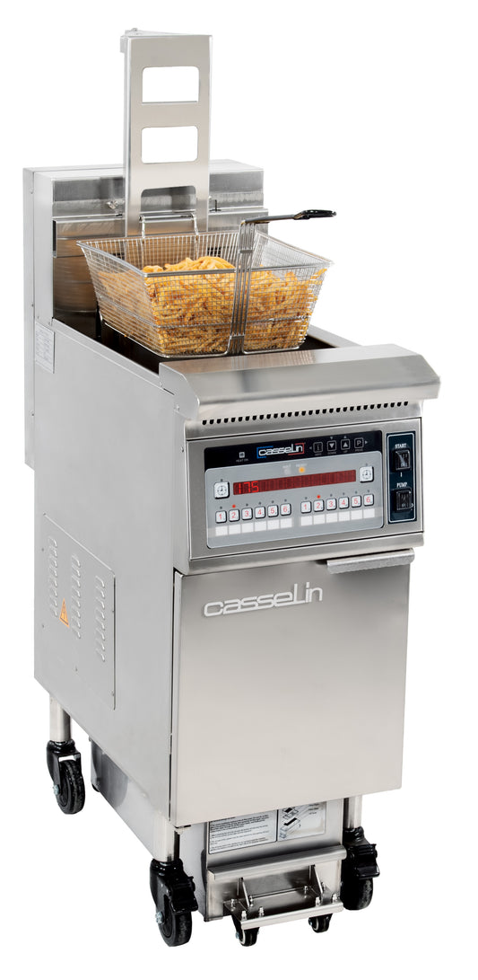 Electric fryer with automatic lift and filtration 22 liters 17kW - CFPRAF22