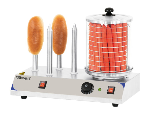Hot-dog machine 4 spikes - CMH1B