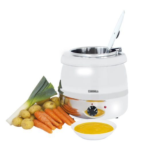 Soup kettle stainless steel 9 L - CMS3B