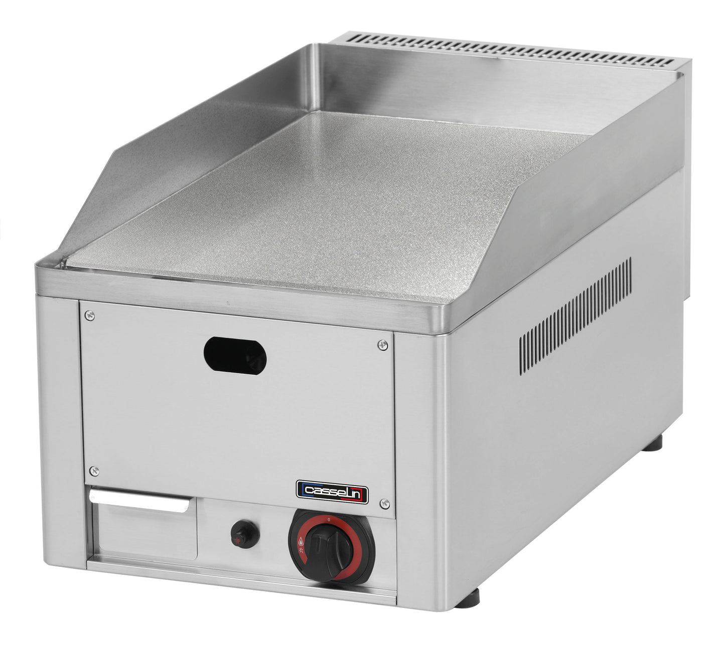 Gas textured griddle plate - chrome 30 - CPASC30GB