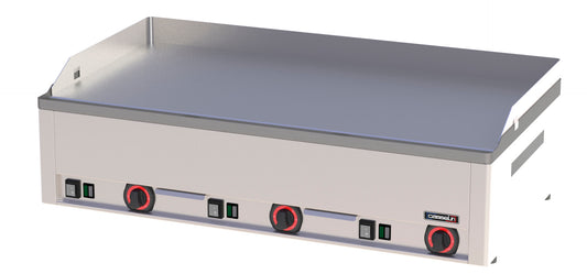 Electric smooth griddle plate - cast iron 90 - CPASF90B