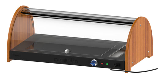 Heated roll-top buffet display - CPBCC