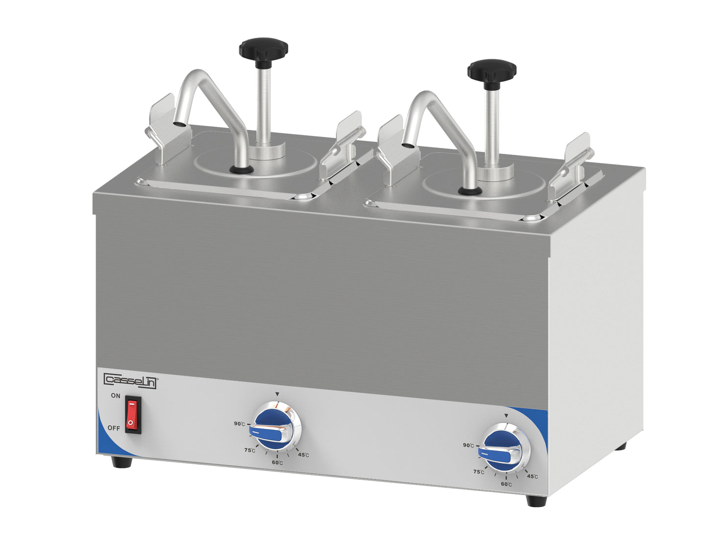 Double heated pump dispenser - CPSC2