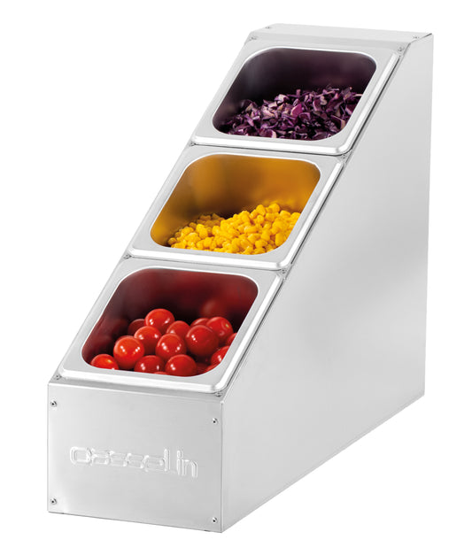 Shelf for 3 containers GN1/6 - CSBG316
