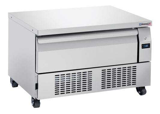 Refrigerated chef base 1 mixed positive-negative drawer 2 x GN 1/1 - CSRMPN2