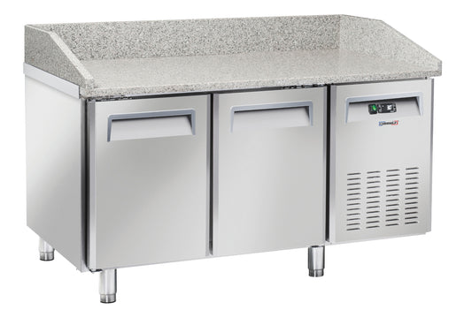 Refrigerated pizza counter 2 doors - CTAPZR2P