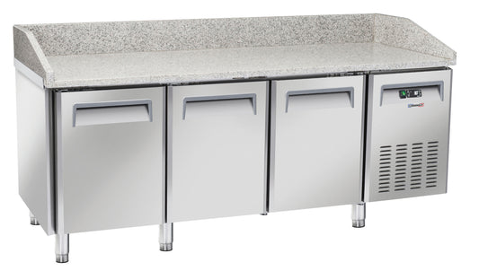 Refrigerated pizza counter 3 doors - CTAPZR3P