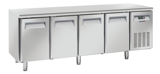 Negative refrigerated counter 4 doors - CTARN4P