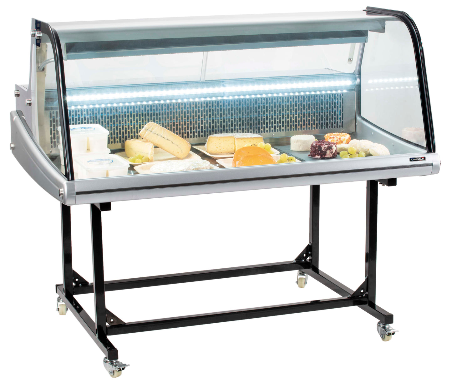 Refrigerated market display on trolley 255 L - CVRM256L