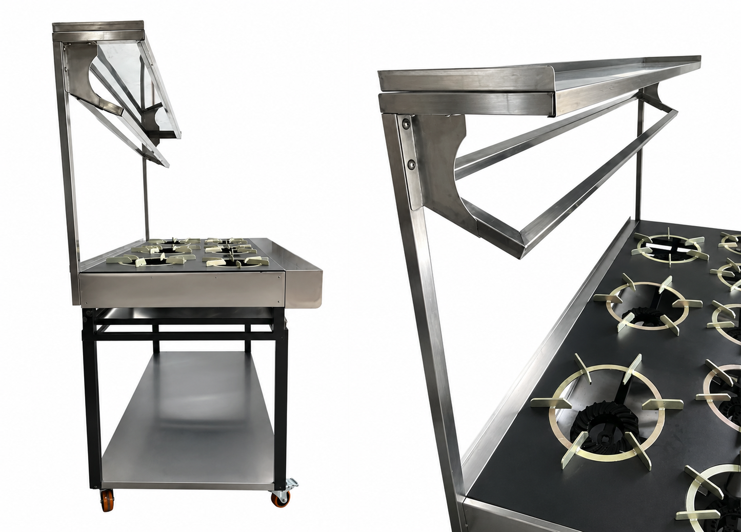RCR-5×3 – 8 Burner Rotoquip Commercial Indian Range Cooker
