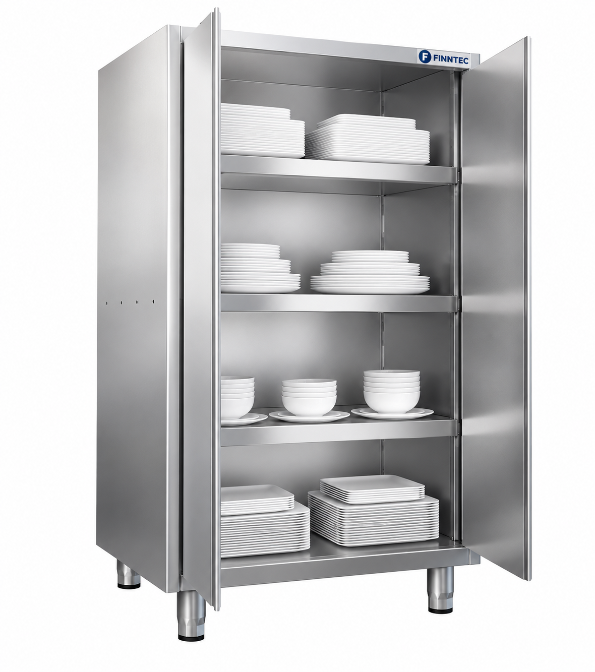 Commercial Crockery Cabinet PREMIUM - 2 Double Doors
