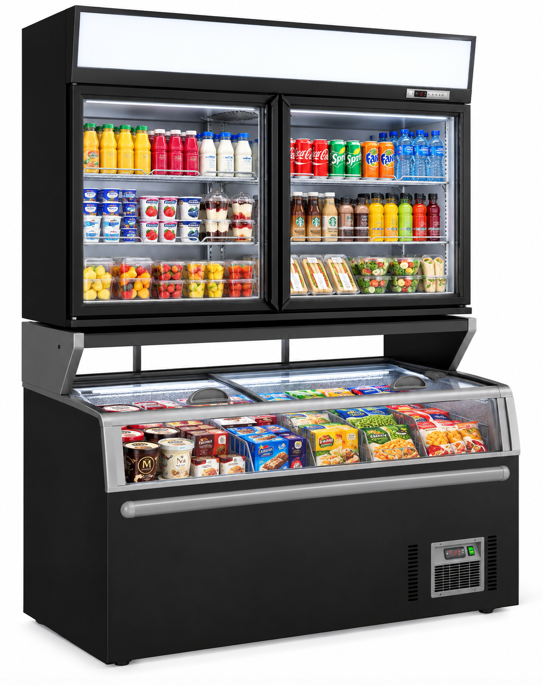 Wall Mounted Freezer 2 Door