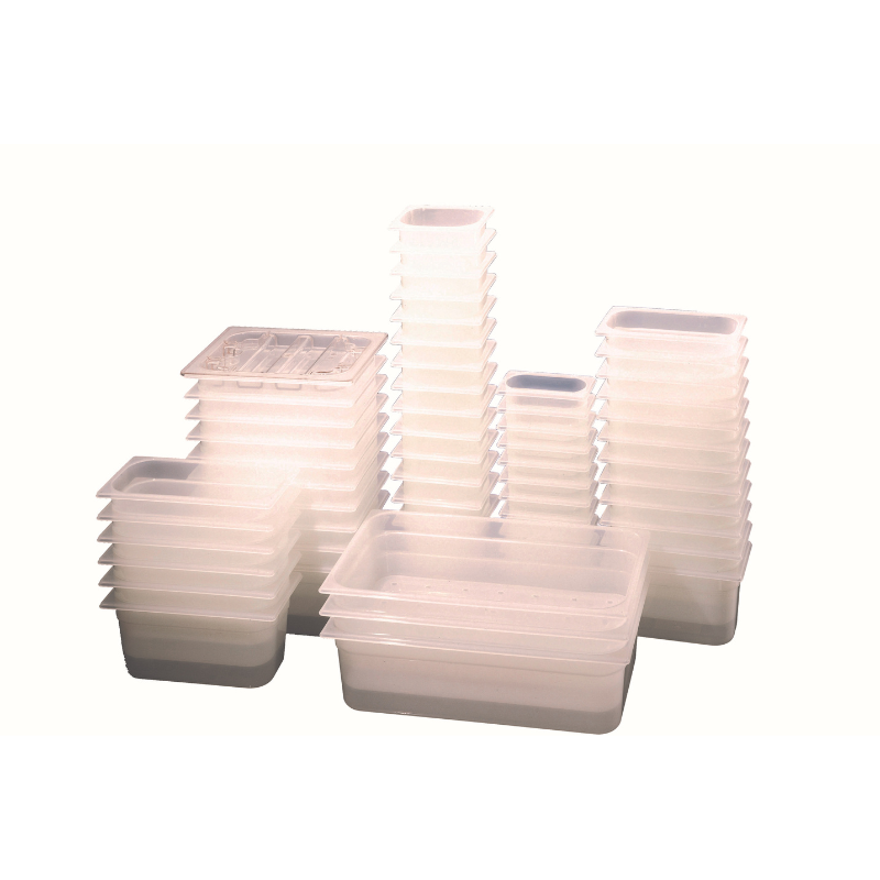 GN CONTAINER POLYPROPYLENE 1/4GN-65MM SKU 7493.0090 All Stop Trading