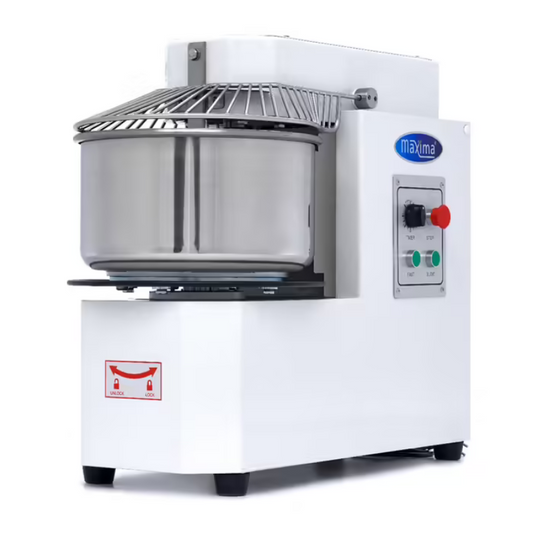 Dough Mixer - 30L - 18kg Dough - 2 Speeds - Removable Bowl All Stop Trading