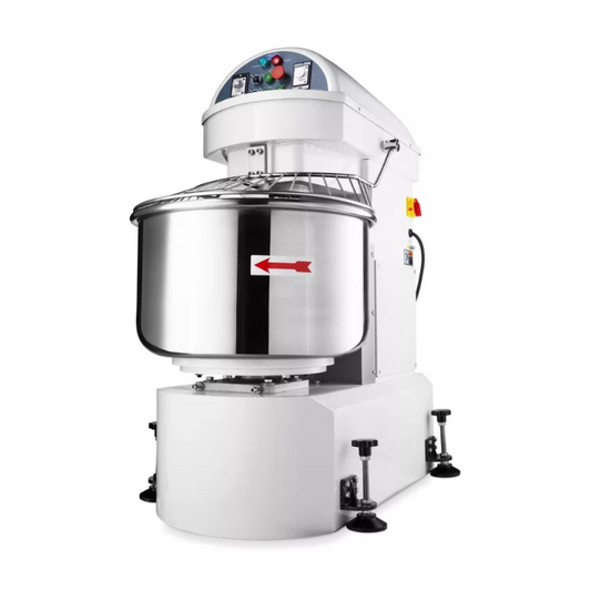 Dough Mixer 100L - 64kg Dough - 2 Speeds - 400V