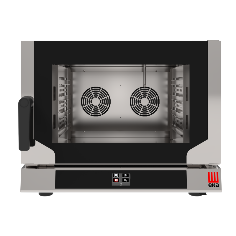 EKA - EKF 411 NT AL UD - Electric Combi Oven with Touch Screen and Direct Steam All Stop Trading