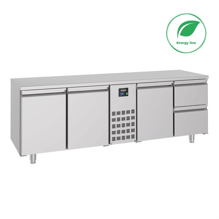 700 REFRIGERATED COUNTER 3 DOORS AND 2 DRAWERS MONOBLOCK SKU 7489.5360