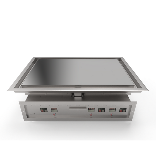 MIRROR - Drop-in Electric Hard Chromium Griddles - SKU ERU 15RC DI All Stop Trading