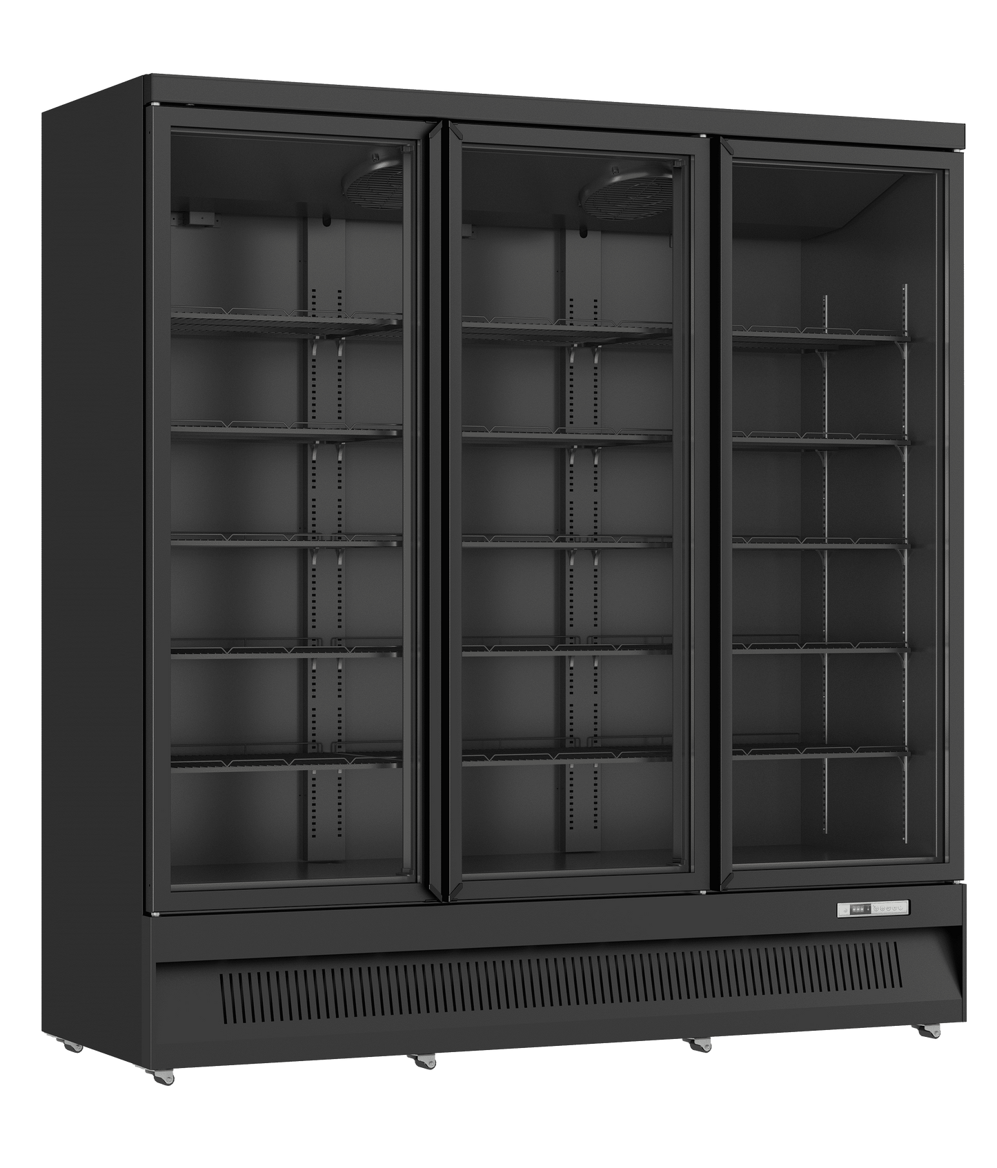 Three Glass Door Upright Display Fridge SKU AHE1880R