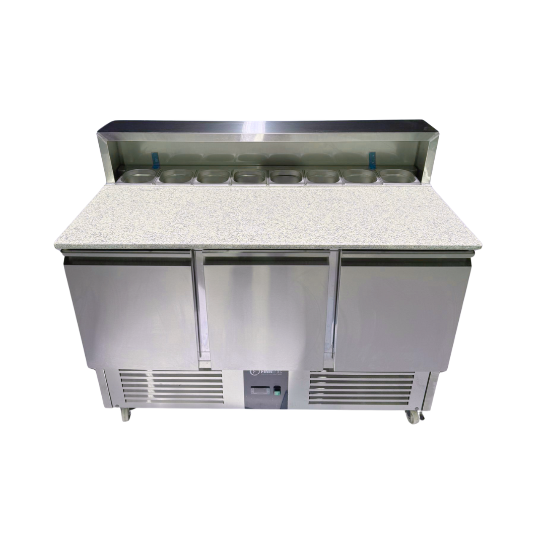 Refrigerated Pizza Saladette with 3 Doors - FT-THPS903