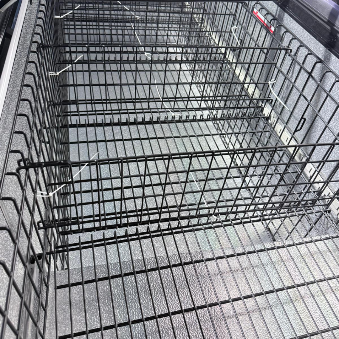 Heavy Duty Glass Lid Chest Freezer Sliding Door 2.1m