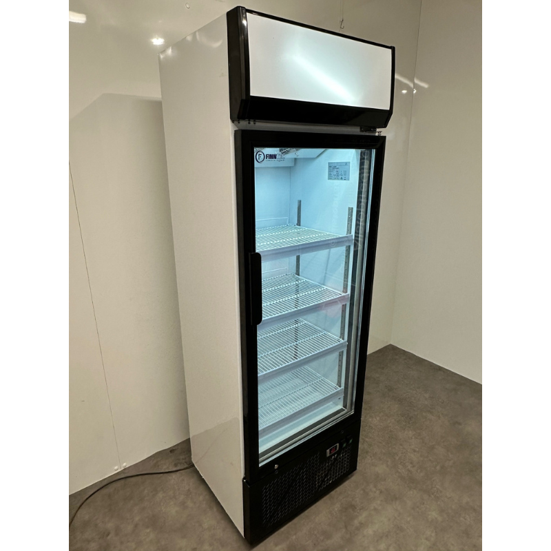 Finntec 328Ltr upright display freezer