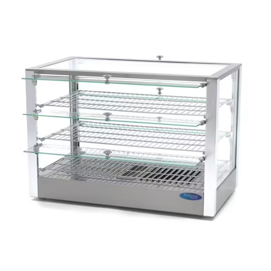 Heated Food Display - 115L - 70cm - 3 Shelves